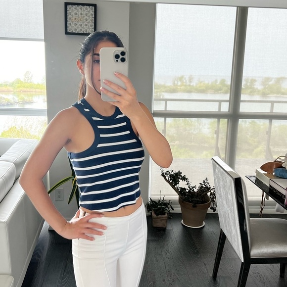 cropped baby tee tank top  women - Picture 7 of 10